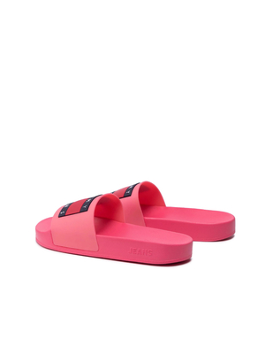 Tommy Jeans dásmké růžové pantofle - 36 (TIJ)