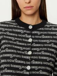 Tommy Jeans dámský černý svetr - XS (0GM)