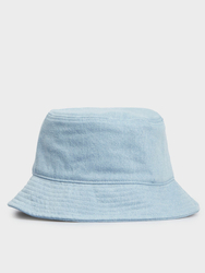 Tommy Jeans dámský modrý džínový klobouk - OS (0GY)