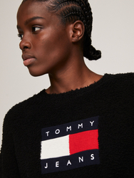 Tommy Jeans dámský černý svetr - L (BDS)