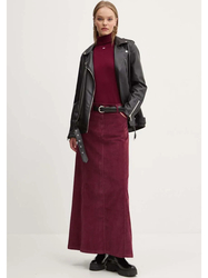 Tommy Jeans dámský vínový rolák - XS (VLP)