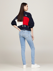 Tommy Jeans dámské modré džíny - 25/30 (1AB)