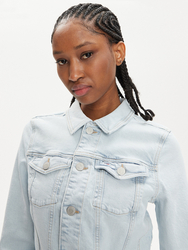 Tommy Jeans dámská džínová bunda - S (1AB)