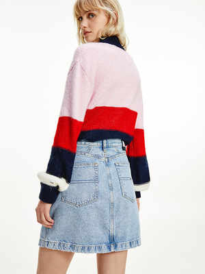 Tommy Jeans dámská džínová sukně - 27/NI (1AB)