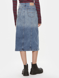 Tommy Jeans dámská modrá džínová sukně - 25/NI (1A5)