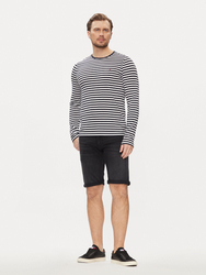 Tommy Jeans pánské černé šortky - 30/NI (1BZ)
