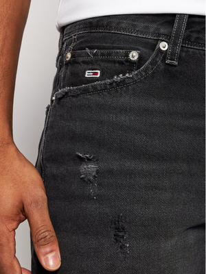 Tommy Jeans pánské tmavě šedé šortky - 30/NI (1BZ)