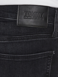 Tommy Jeans pásnké černé džíny - 30/30 (1BZ)