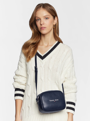 Tommy Jeans dámská tmavě modrá kabelka - OS (C87)