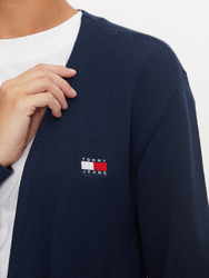 Tommy Jeans dámský tmavě modrý svetr - XS (C1G)