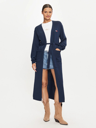 Tommy Jeans dámský tmavě modrý svetr - XS (C1G)