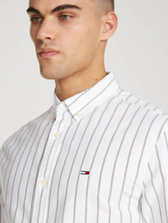 Tommy Jeans pánská pruhovaná košile - L (C1G)