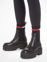 Tommy Jeans dámské černé boty - 36 (BDS)
