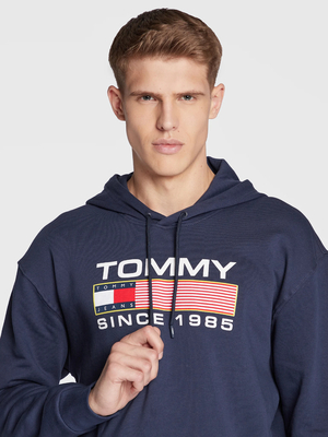 Tommy Jeans pánská tmavě modrá mikina - L (C87)