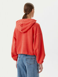Tommy Jeans dámská oranžová mikina - XS (SN6)