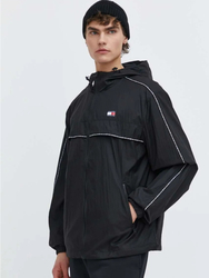 Tommy Jeans pánská černá bunda - L (BDS)