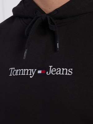 Tommy Jeans pánská černá mikina - L (BDS)