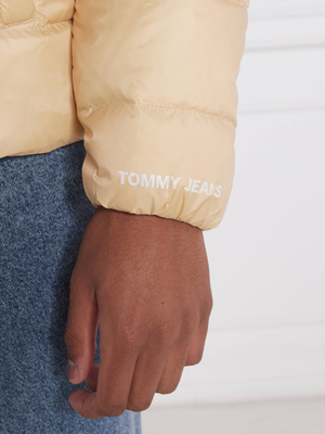 Tommy Jeans pánská béžová bunda - M (AB4)