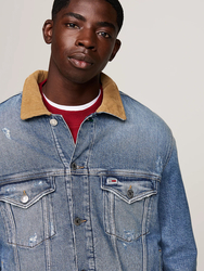 Tommy Jeans pánská džínová bunda - M (1A5)