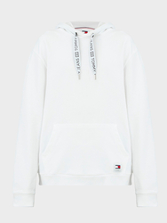 Tommy Jeans pánská bílá mikina - XXL (YBR)