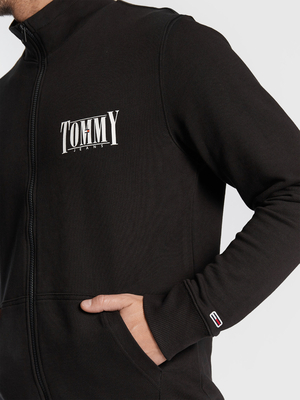 Tommy Hilfiger pánská černá mikina - L (BDS)