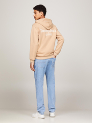 Tommy Jeans pánská béžová mikina - XL (AB0)
