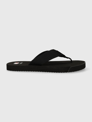 Tommy Jeans pánské černé žabky - 41 (BDS)