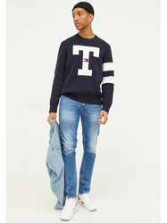Tommy Jeans pánské modré džíny  - 34/32 (1A4)