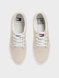 Tommy Jeans pánské béžové tenisky - 45 (ACG)