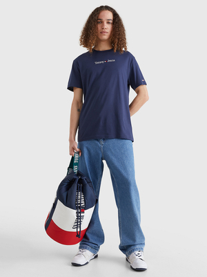 Tommy Jeans pánské tmavě modré tričko - S (C87)