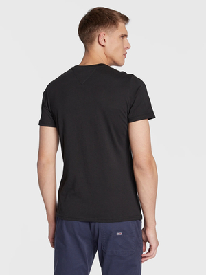 Tommy Jeans pánské černé tričko Essential - M (BDS)