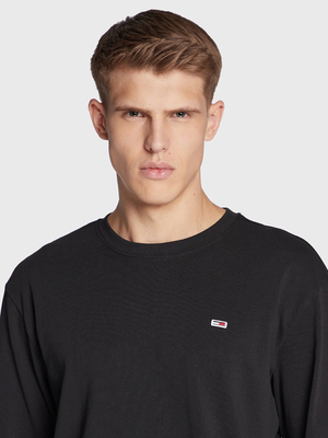 Tommy Jeans pánské černé tričko - M (BDS)