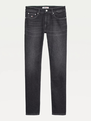 Tommy Jeans pánské černé džíny - 33/32 (1BZ)
