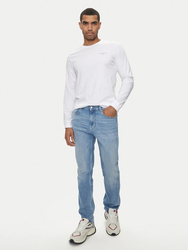 Tommy Jeans pánské bílé triko - L (YBR)