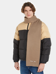 Tommy Jeans pánská béžová šála - OS (GW3)