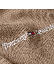 Tommy Jeans pánská béžová šála - OS (GW3)