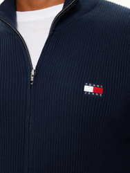 Tommy Jeans pánský modrý svetr - L (C1G)