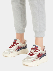 Tommy Jeans dámské béžové tenisky - 36 (XJS)