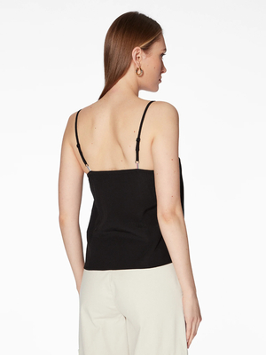 Tommy Jeans dámský černý top - XS (BDS)