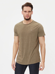 Tommy Jeans pánské khaki tričko - M (MR1)