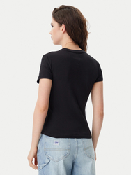 Tommy Jeans dámské černé tričko - XS (BDS)