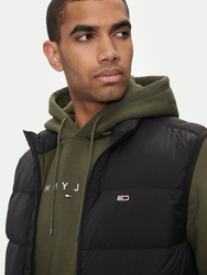 Tommy Jeans pánská černá vesta - M (BDS)