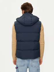Tommy Jeans pánská tmavě modrá vesta - L (C1G)