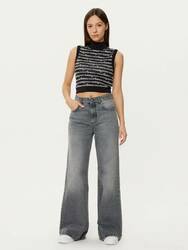 Tommy Jeans dámský černý top - S (0GM)