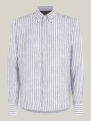 Tommy Hilfiger pánská pruhovaná košile Bold - M (0A5)