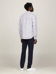 Tommy Hilfiger pánská pruhovaná košile Bold - M (0A5)