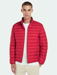 Tommy Hilfiger pánská červená bunda Packable - XXXL (XLG)