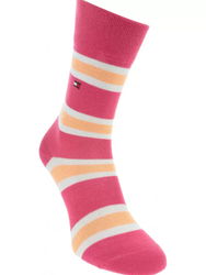 Tommy Hilfiger barevné ponožky 3 pack - 31 (026)