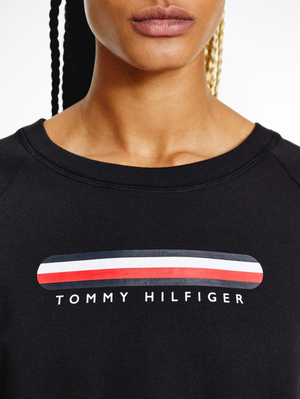 Tommy Hilfiger dámská černá mikina - XS (BDS)