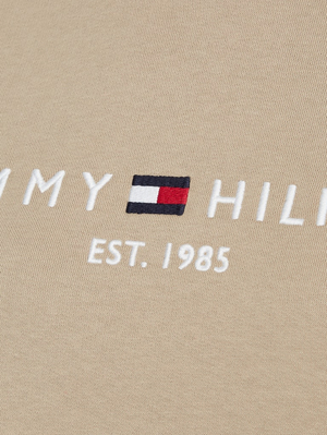Tommy Hilfiger dámská béžová mikina Hoodie - XL (AEG)